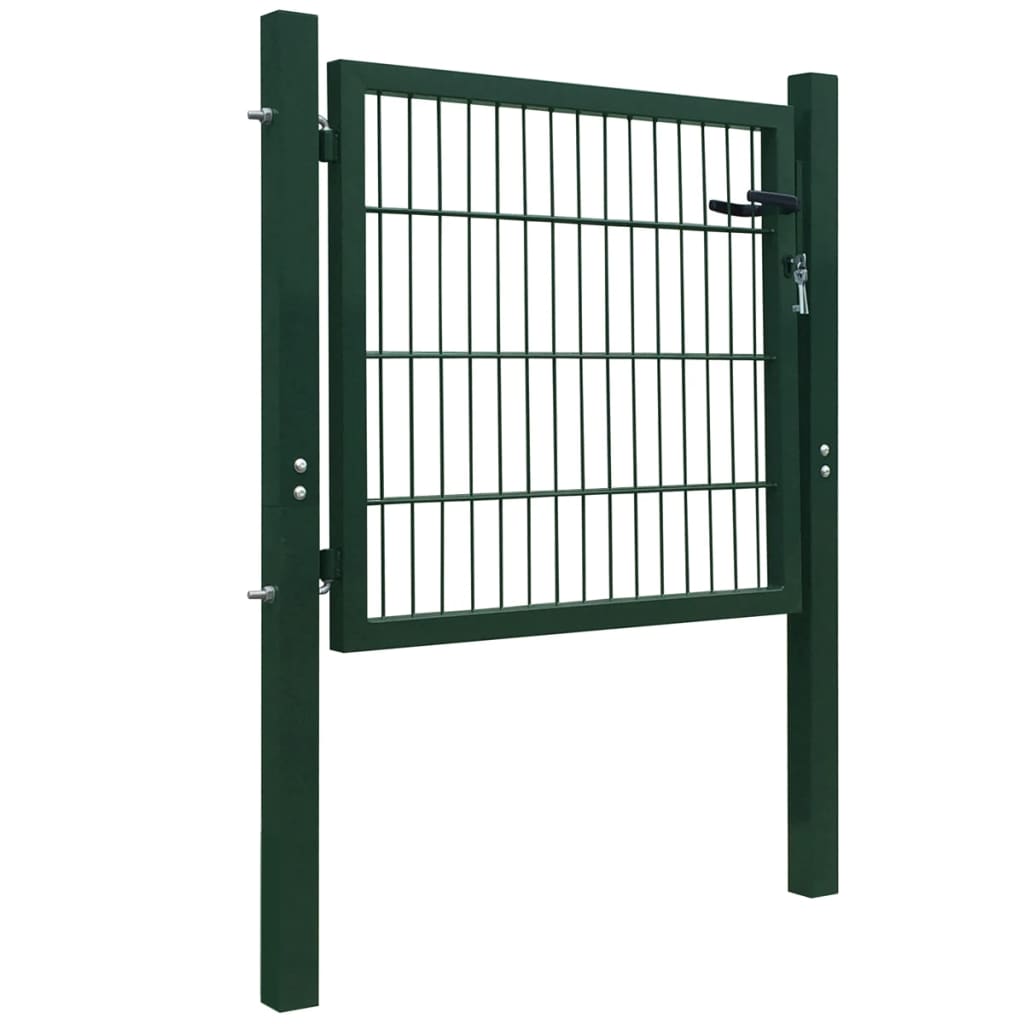 Vidaxl 2d hekpoort (enkel) groen 100x80 cm