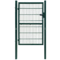 Vidaxl 2d hekpoort (enkel) groen 100x120 cm