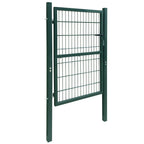 Vidaxl 2d hekpoort (enkel) groen 100x120 cm