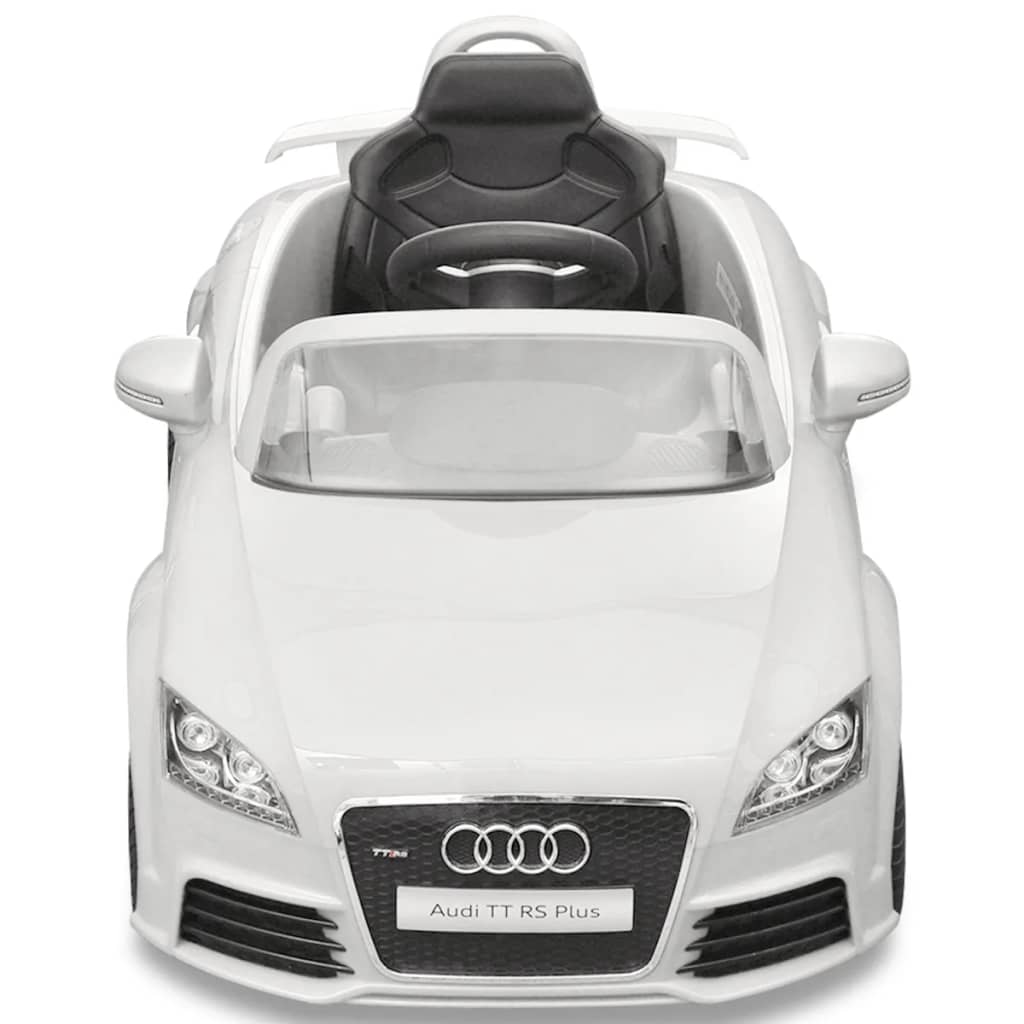 Vidaxl elektrische auto audi tt rs met afstandsbediening wit