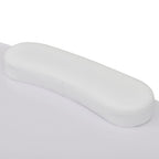 Vidaxl manicuretafel inklapbaar met wieltjes wit