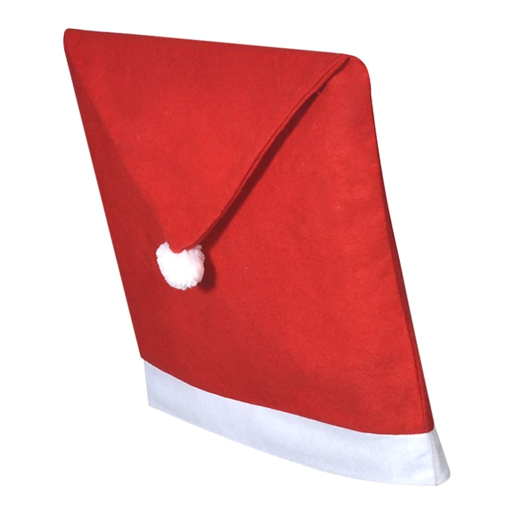 Vidaxl kerstmutshoezen voor stoelleuning 6 st