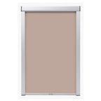 Vidaxl rolgordijn verduisterend beige 206