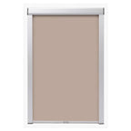 Vidaxl rolgordijn verduisterend beige u08 808