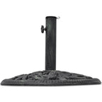Vidaxl parasolvoet 12 kg 48 cm gietijzer