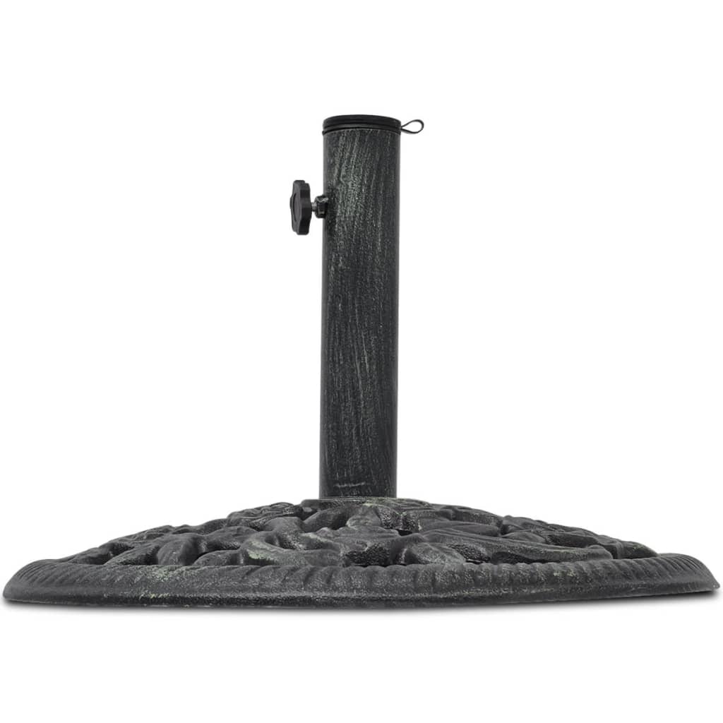Vidaxl parasolvoet 12 kg 48 cm gietijzer