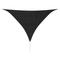 Vidaxl zonnescherm antraciet driehoekig 3,6x3,6x3,6 m hdpe