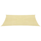 VidaXL Zonnescherm HDPE rechthoekig 2x4 m beige