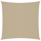 Vidaxl zonnescherm vierkant 3,6x3,6 m oxford stof beige