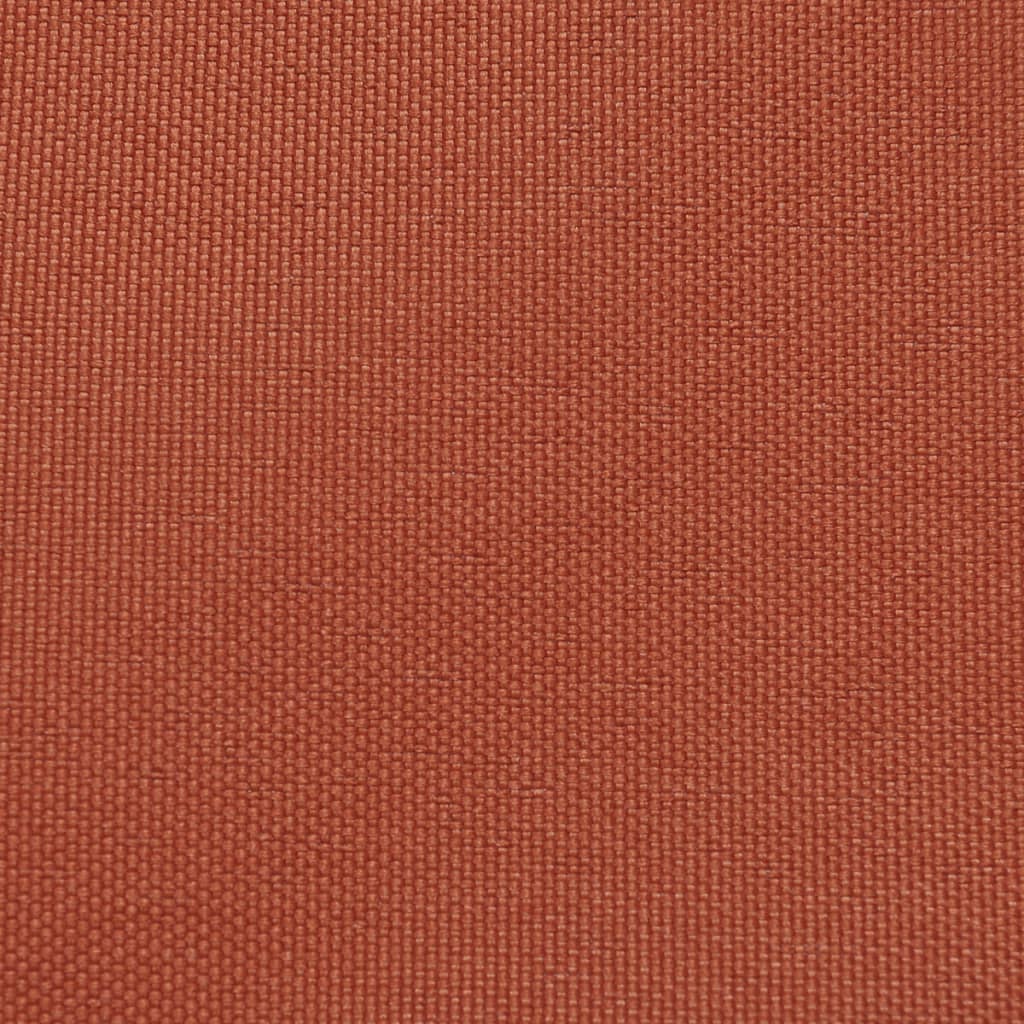Vidaxl zonnescherm vierkant 3,6x3,6 m oxford stof terracottakleur