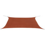Vidaxl zonnescherm rechthoekig 4x6 m oxford stof terracottakleur