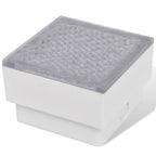 Vidaxl grondspots 6 st led 100x100x68 mm