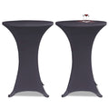 Vidaxl tafelhoes stretch antraciet 2st