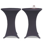 Vidaxl tafelhoes stretch antraciet 2st