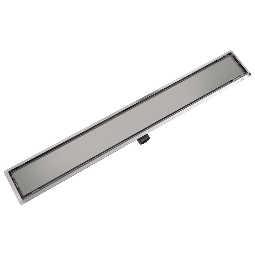 Vidaxl doucheputje rechthoekig 1030x140 mm roestvrij staal