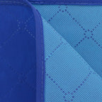 Vidaxl picknickkleed 150x200 cm blauw en lichtblauw