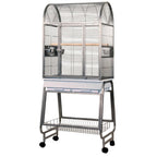 Strong papegaaienkooi villa nora 67,7x51,5x154 cm grijs 93083