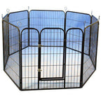 @pet puppyren modulair 79x81 cm zwart