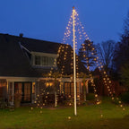 Nampook kerst led vlaggenmast verlichting 192 led