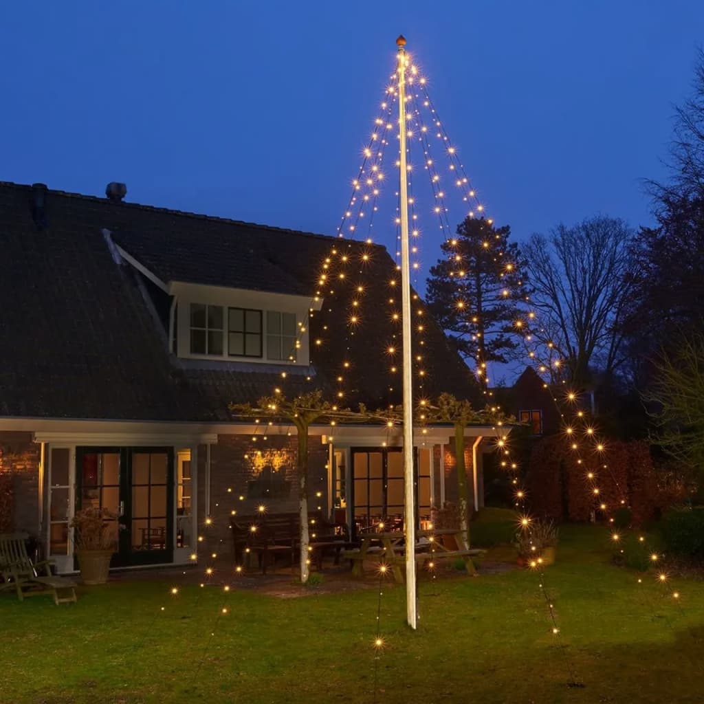 Nampook kerst led vlaggenmast verlichting 192 led