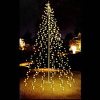 Nampook kerst led vlaggenmast verlichting 192 led