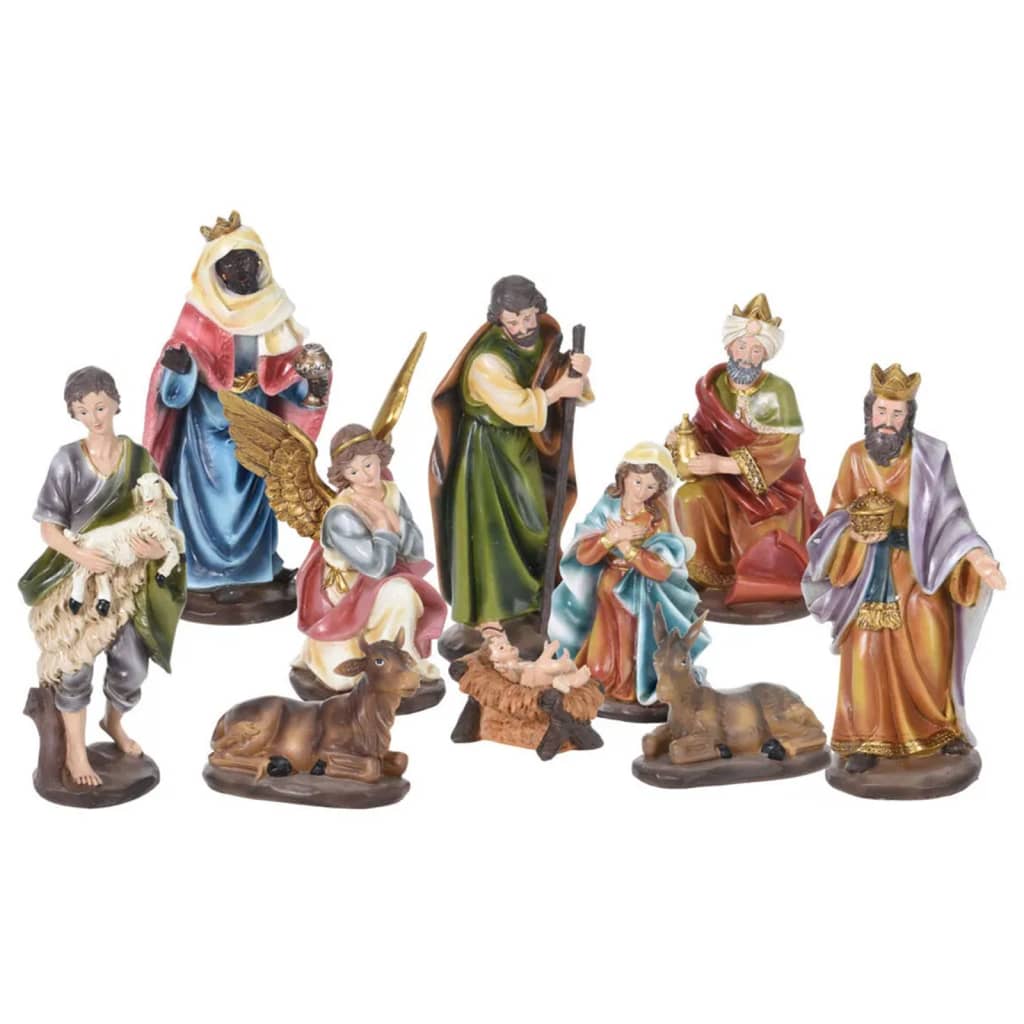 Kerstfiguren, 10dlg.