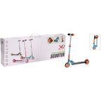 Xq max step inklapbaar met voetrem blauw en oranje