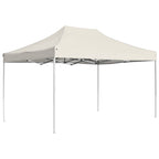 Vidaxl partytent professioneel inklapbaar 4,5x3 m aluminium crème