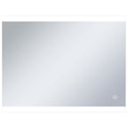 Vidaxl badkamerspiegel led met aanraaksensor 80x60 cm