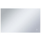 VidaXL Badkamerspiegel LED met aanraaksensor 100x60 cm