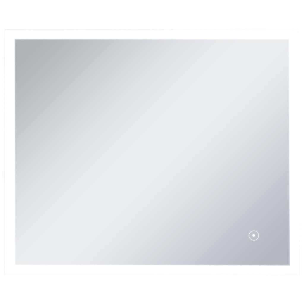 Vidaxl badkamerspiegel led met aanraaksensor 60x50 cm