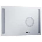 Vidaxl badkamerspiegel led met aanraaksensor 100x60 cm