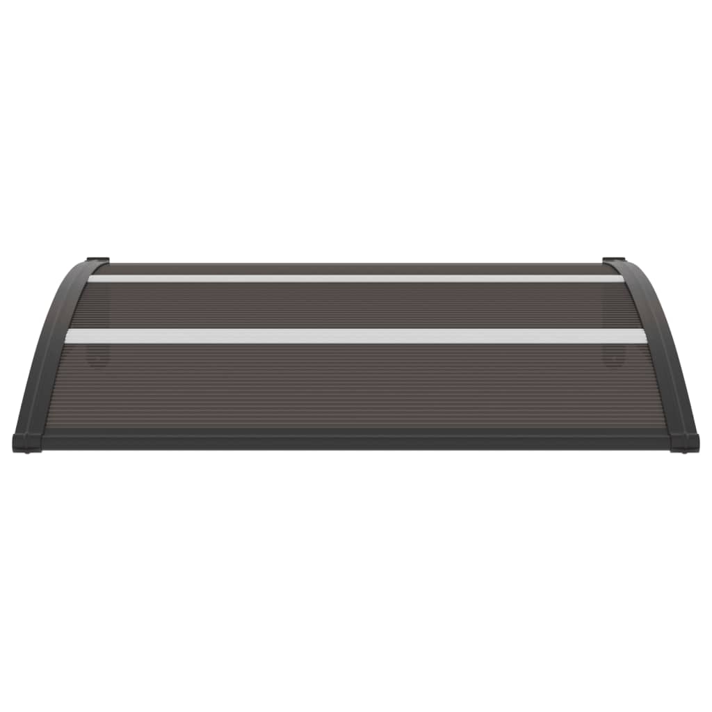 Vidaxl deurluifel 120x75 cm pc zwart