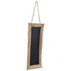 VidaXL Krijtborden 3 st 30x70 cm teakhout