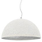 Vidaxl hanglamp e27 ø50 cm wit en zilver