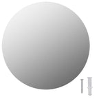 Vidaxl spiegel rond frameloos 30 cm glas
