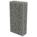 Vidaxl schanskorfmuur met deksels 50x20x100 cm gegalvaniseerd staal