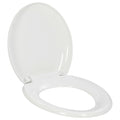 Vidaxl toiletbril soft-close met quick-release ontwerp wit