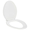 Vidaxl toiletbril soft-close met quick-release ontwerp wit