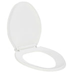 Vidaxl toiletbril soft-close met quick-release ontwerp wit