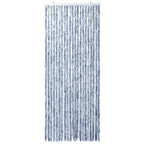 Vidaxl vliegengordijn 90x220 cm chenille zilverkleurig