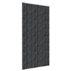 Vidaxl vliegengordijn 100x220 cm chenille antraciet