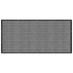VidaXL Aanhangwagennet 2,5x4 m HDPE zwart