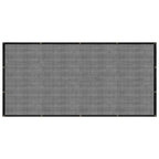 VidaXL Aanhangwagennet 2,5x4,5 m HDPE zwart
