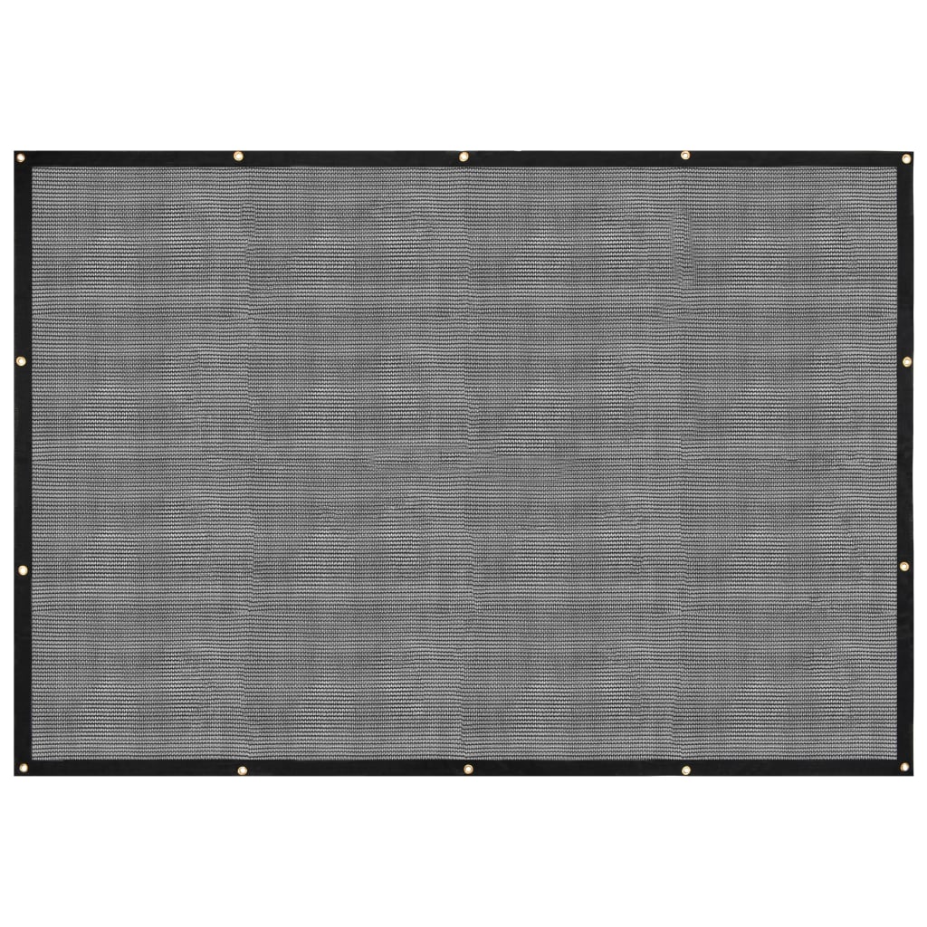 VidaXL Containernet 3x5 m HDPE zwart