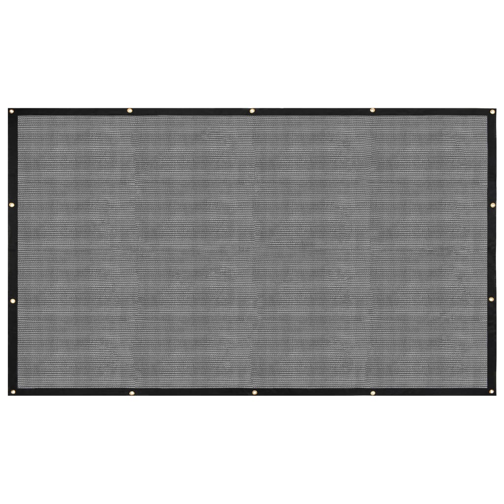 VidaXL Containernet 3,5x8 m HDPE zwart