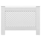 Vidaxl radiatorombouw 112x19x81,5 cm mdf wit