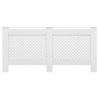 Vidaxl radiatorombouw 172x19x81,5 cm mdf wit