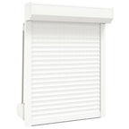 Vidaxl rolluik 70x100 cm aluminium wit