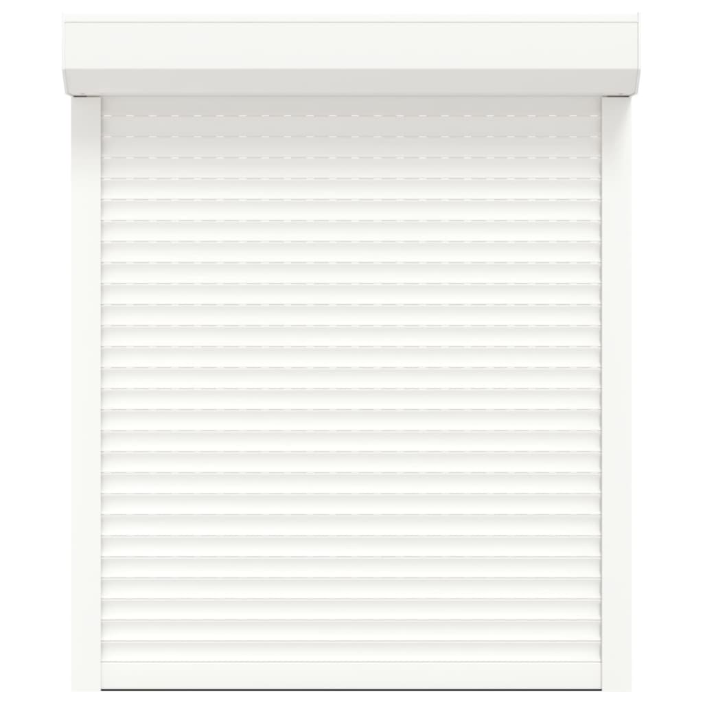 Vidaxl rolluik 100x120 cm aluminium wit